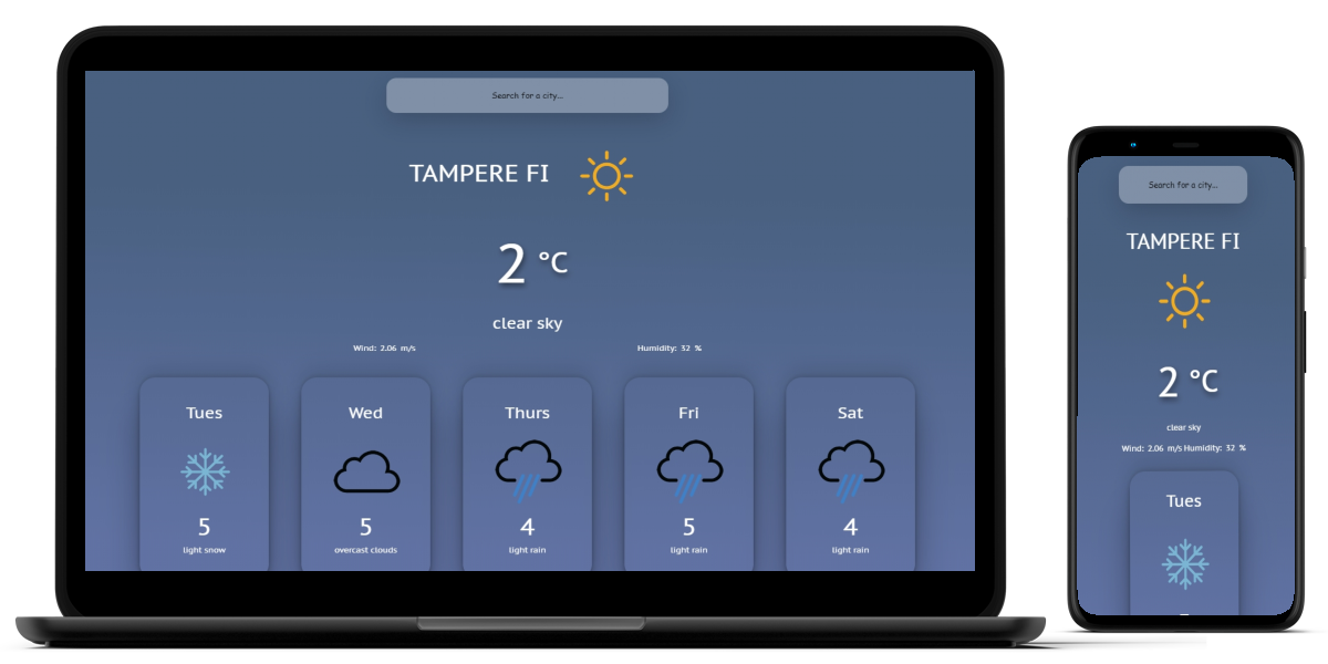 weather app